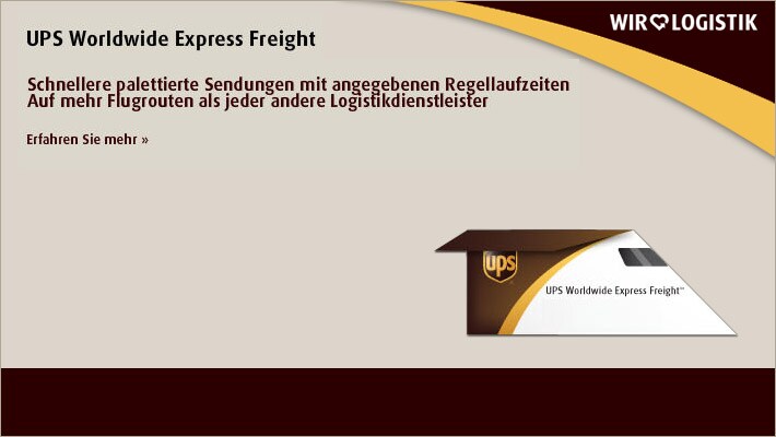 UPS Worldwide Express Freight&trade;