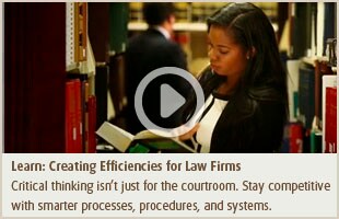 Learn: Creating Efficiencies for Law Firms