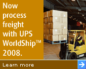 UPS Worldship 2008 Freight