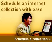 Scheduke a pickup
