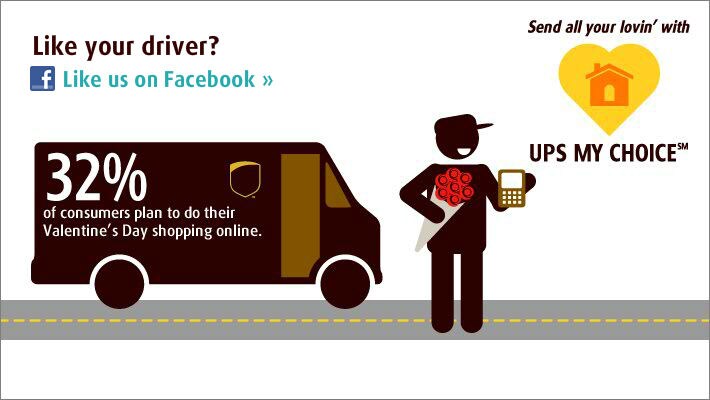 Like UPS on Facebook