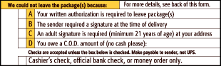 Shipment Information