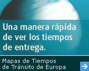 Mapas de Tiempos de Tránsito de Europa