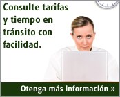 Consulte tarifas y tiempo en tr?nsito con facilidad.