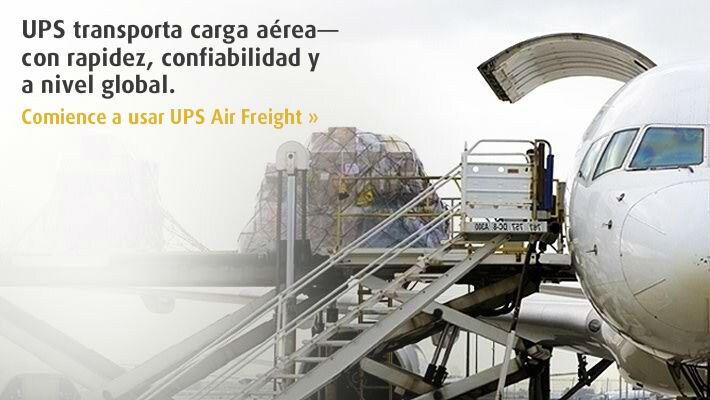 UPS transporta carga aérea
