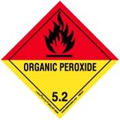 Organic Peroxide Label