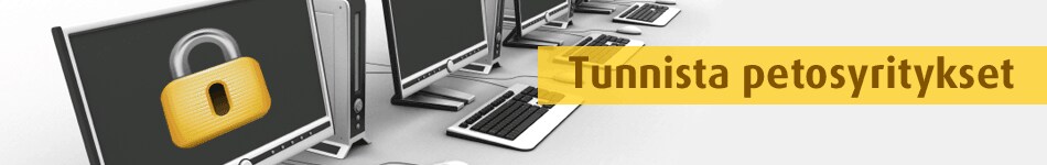 Tunnista petosyritykset