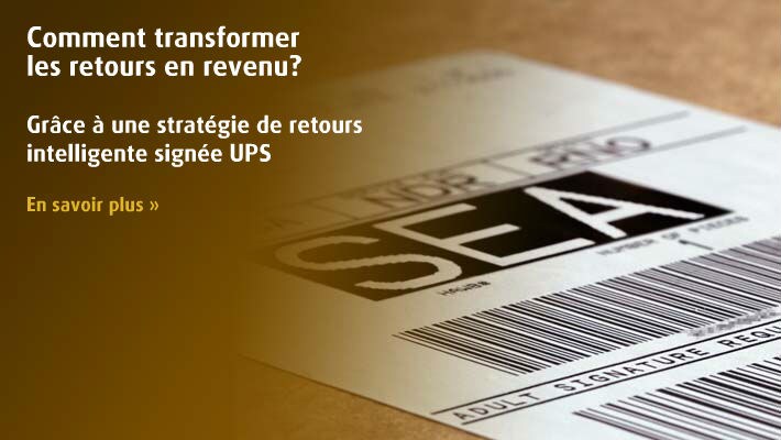 Informations sur les Retours UPS