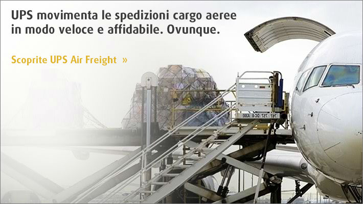 Scoprite UPS Air Freight