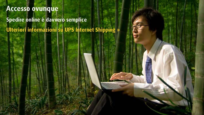 Ulteriori informazioni su UPS Internet Shipping