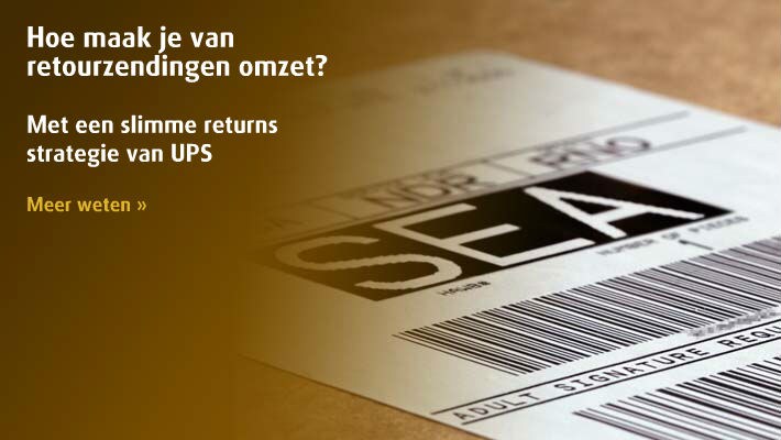 Vraag UPS Returns aan