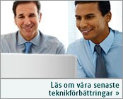 L?s om v?ra senaste teknikf?rb?ttringar