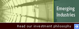 Emerging Industries - Read our investement philosophy