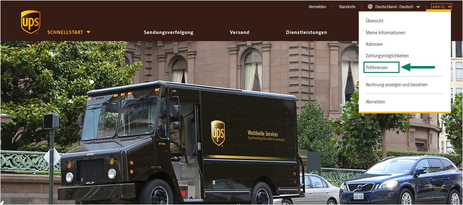 Neue Funktionen Ups Hilfecenter Deutschland