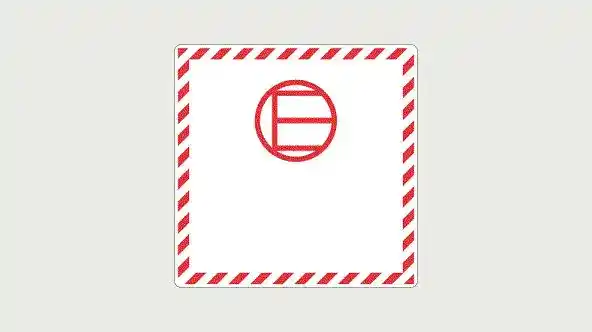 Excepted quantities label