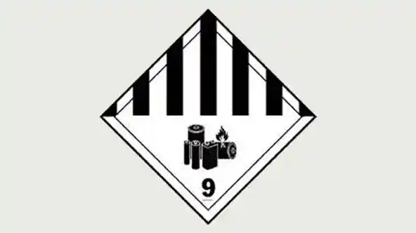 Marcado de regulaciones para el transporte de baterías