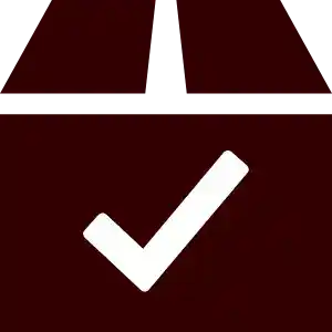 UPS-ikon paket bekräftat