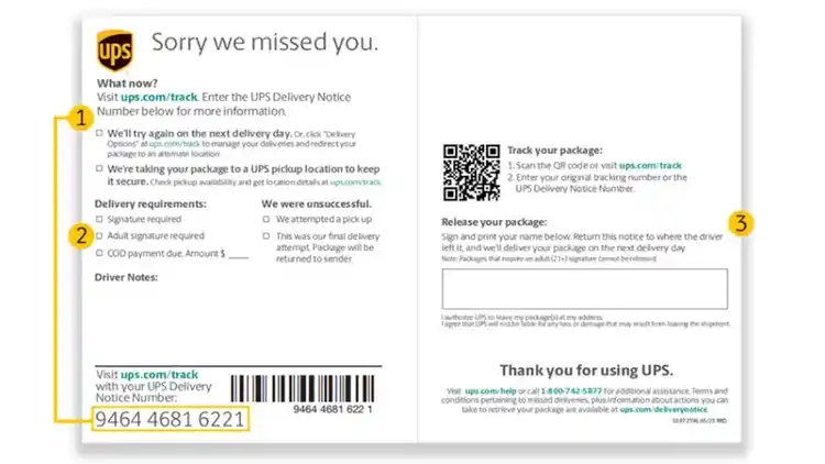 Ejemplo de nota de entrega